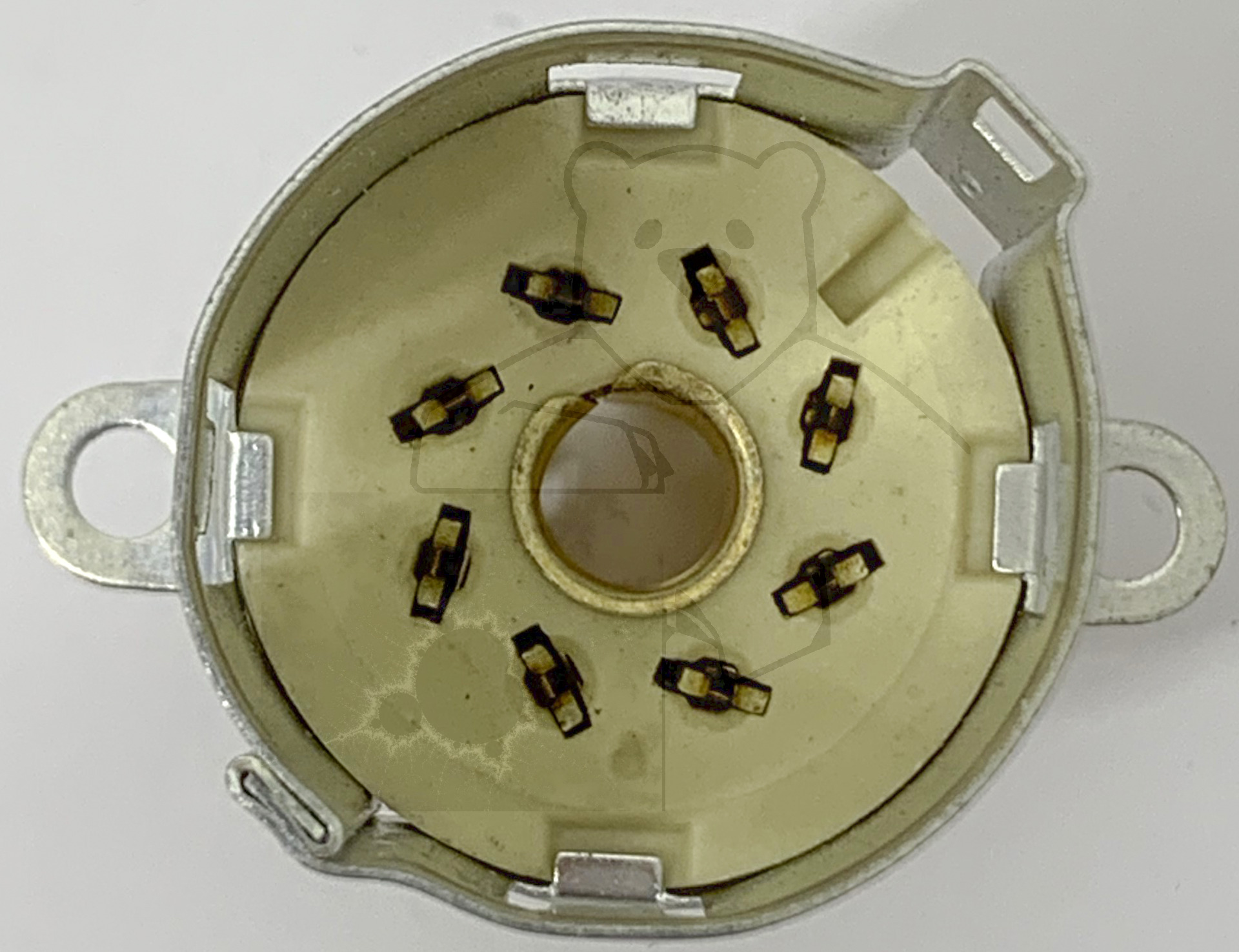 Fassung für Röhren mit: Rimlock, 8pol.